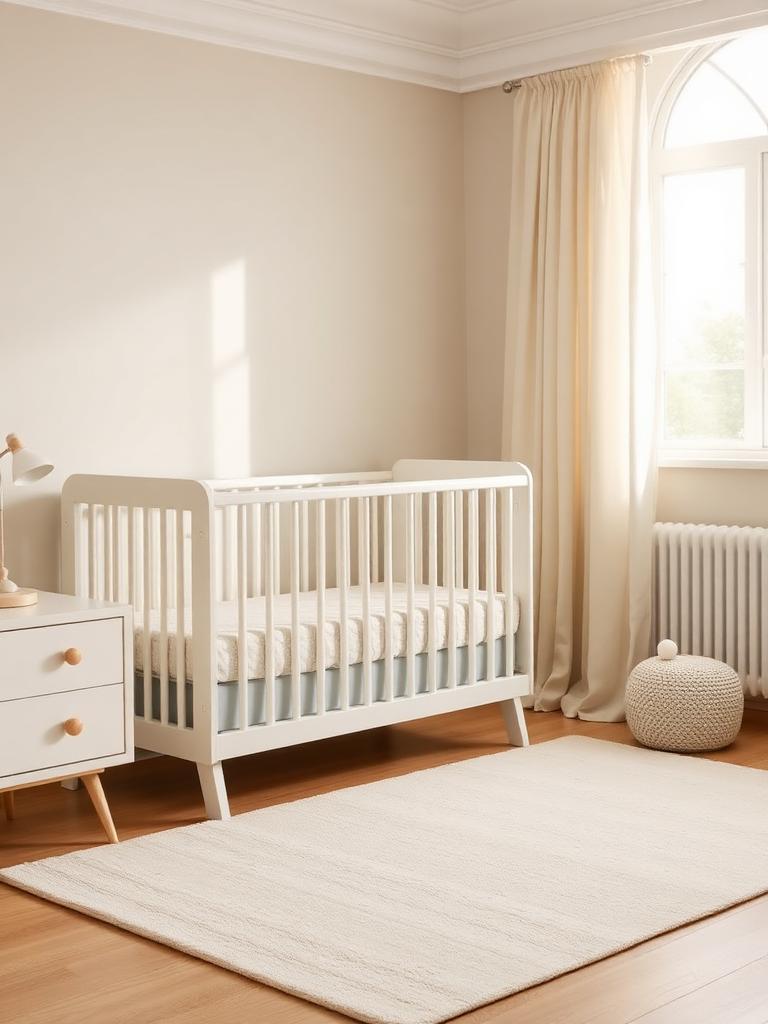 The Nursery styled with a Tufti rug