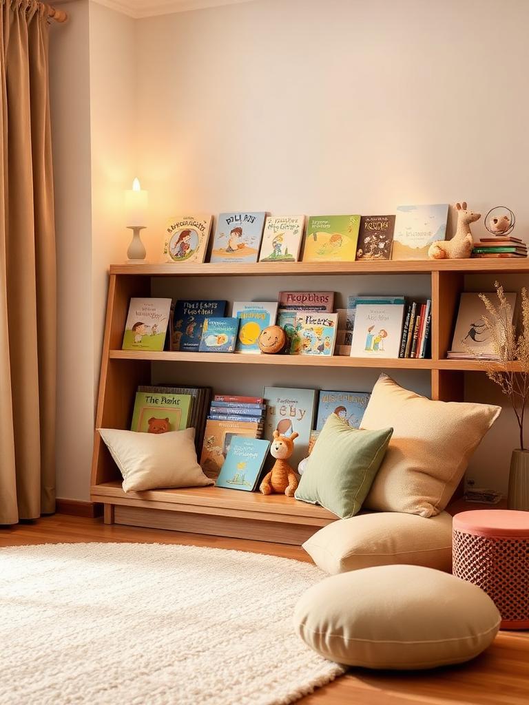 The Reading Corner styled with a Tufti rug